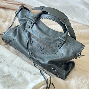 VINTAGE BALENCIAGA MOTORCYCLE CITY BAG
